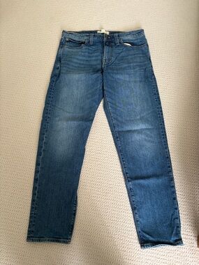 Madewell Men's Blue Straight-Leg Jeans